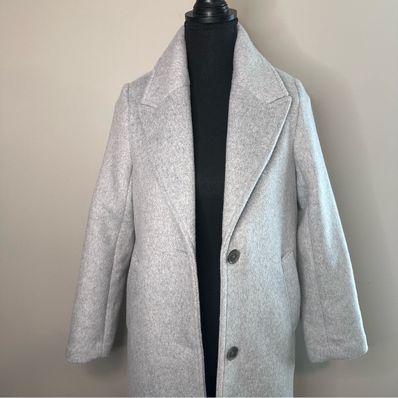 Abercrombie & Fitch Wool Blend Tailored Topcoat - Picture 8 of 11